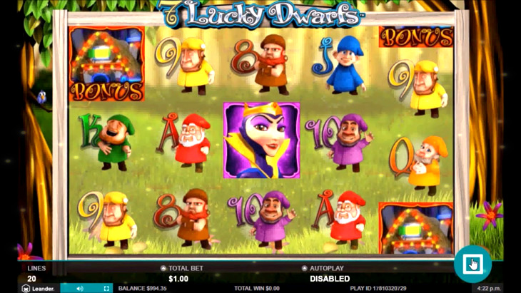 7 Lucky Dwarfs Slot Machine