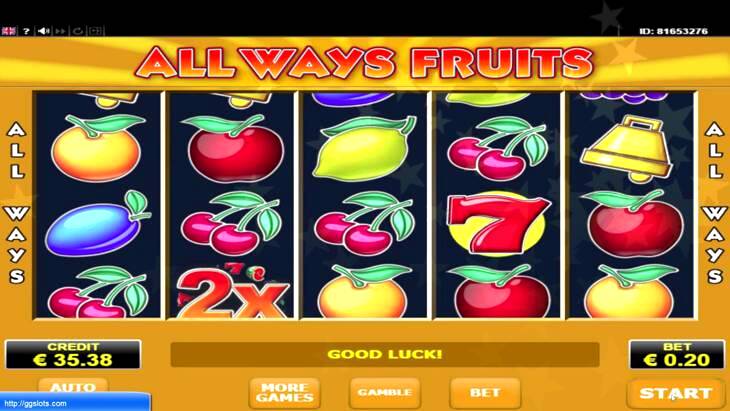 All Ways Fruits Slot