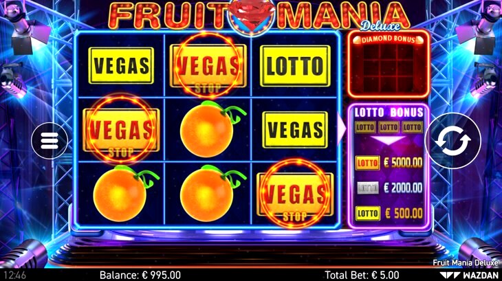 Fruit Mania Deluxe Slot