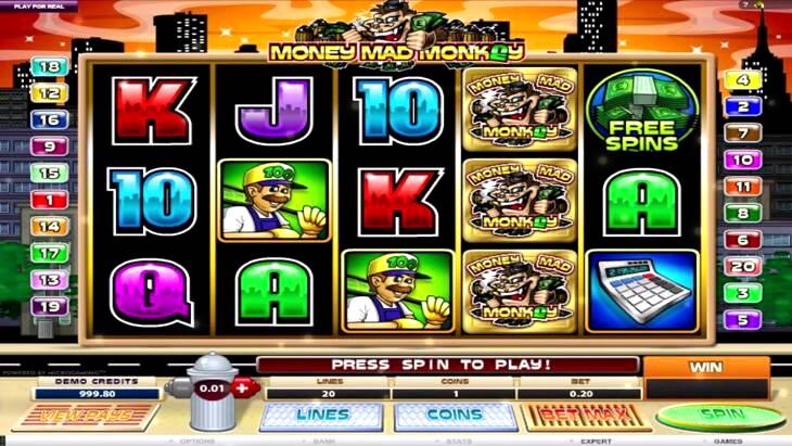 Money Mad Monkey Slot