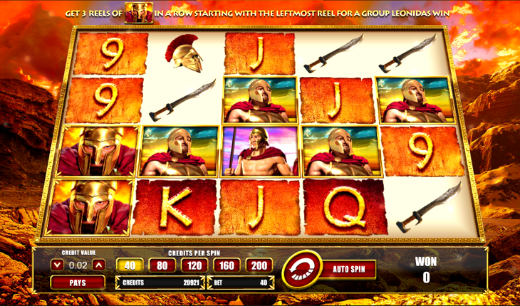 Sparta Slot Machine