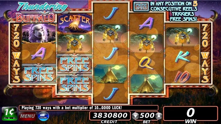 Thundering Buffalo Slots